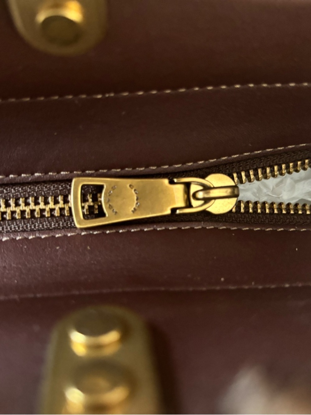 Coach Rogue Tote in Signature Shearling - Picture 9 of 15